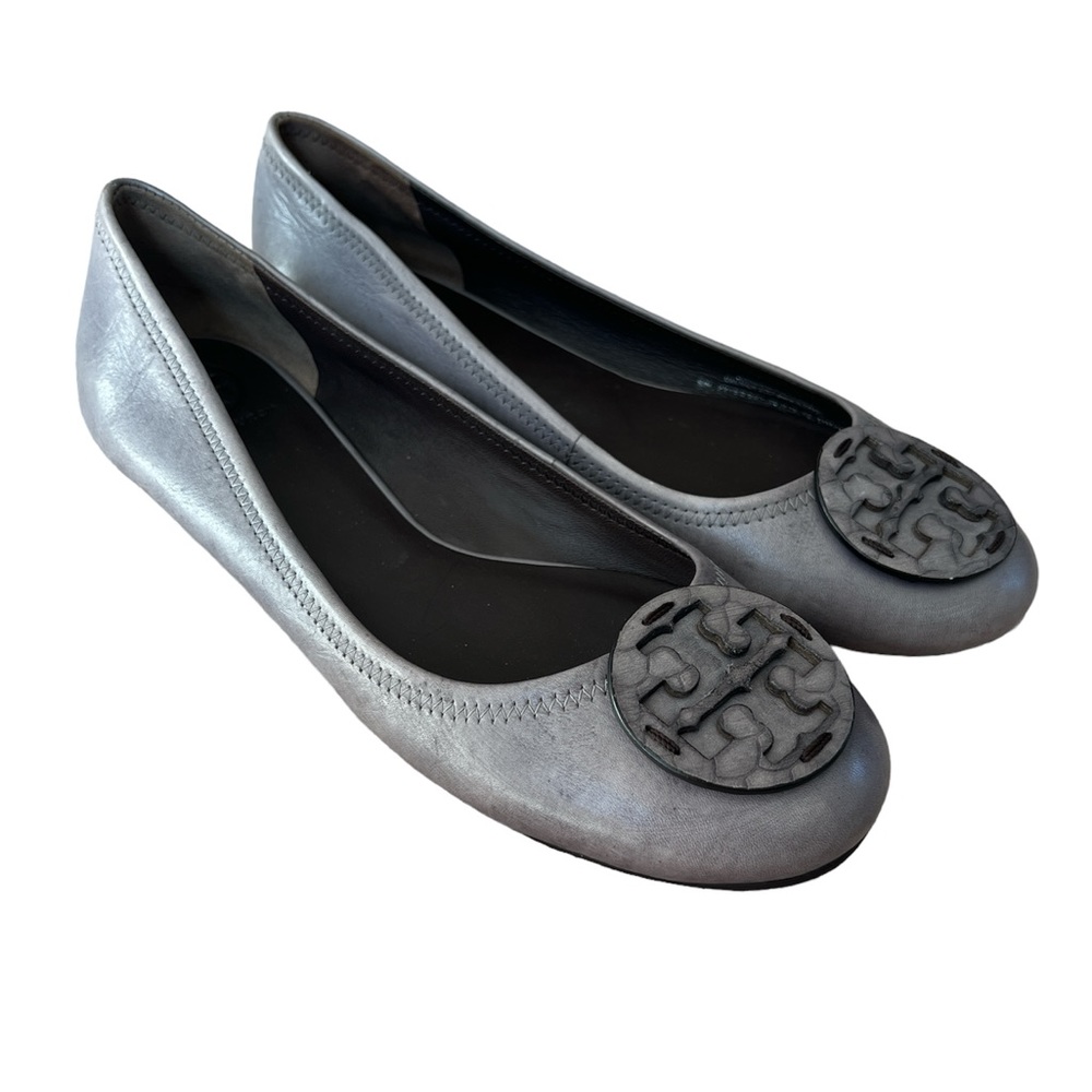 Like-New Tory Burch Minnie Travel Ballet